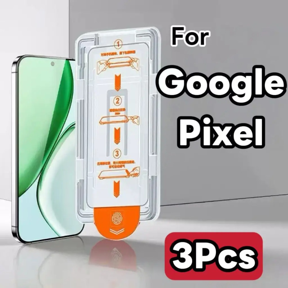 Google Pixel 9 - Защитная пленка из закаленного стекла, 3